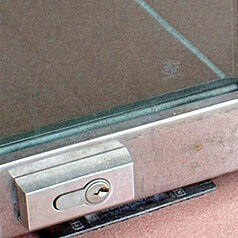 Glass Door Opening