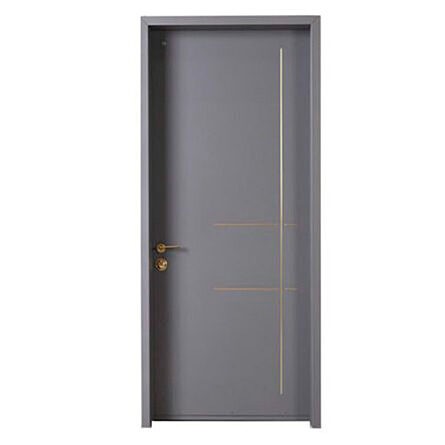 Steel door opening