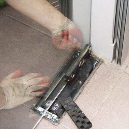 Glass door replacement