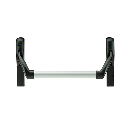 Anti-panic door handles