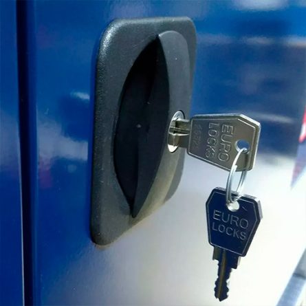 Locking Handles for Infrastructure Cabinets