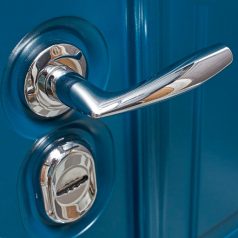 Steel door handles