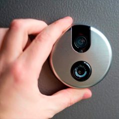 Electronic Door Viewer Installation