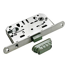 Opening the magnetic lock cylinder of an interior door