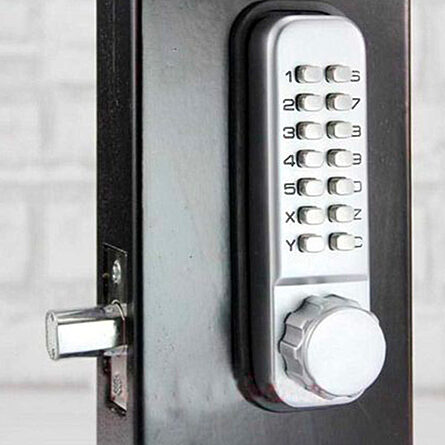 Opening mechanical combination lock