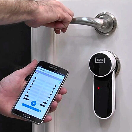 Smart lock opening